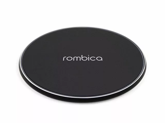 Беспроводное зарядное устройство Rombica  «NEO Core Quick» c быстрой зарядкой, черный (с лого) (Р)
