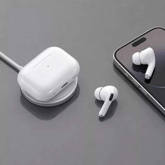 Беспроводные наушники с микрофоном Air Nova 2, TWS, BT5.4, 300 мАч, QI, белый, Deppa