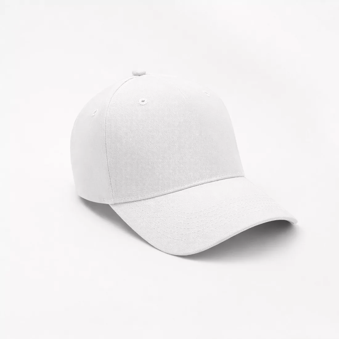 Бейсболка Фит (Fit), 5 клиньев, белый