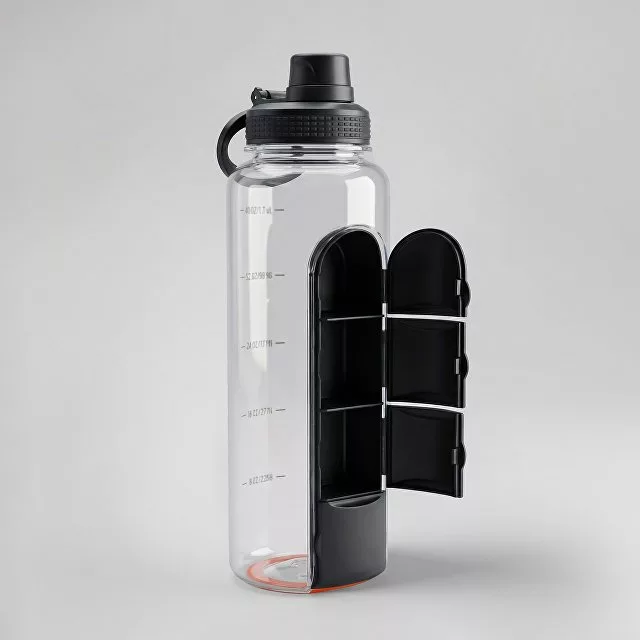 Бутылка для воды «Electrolyte», черный (Р)