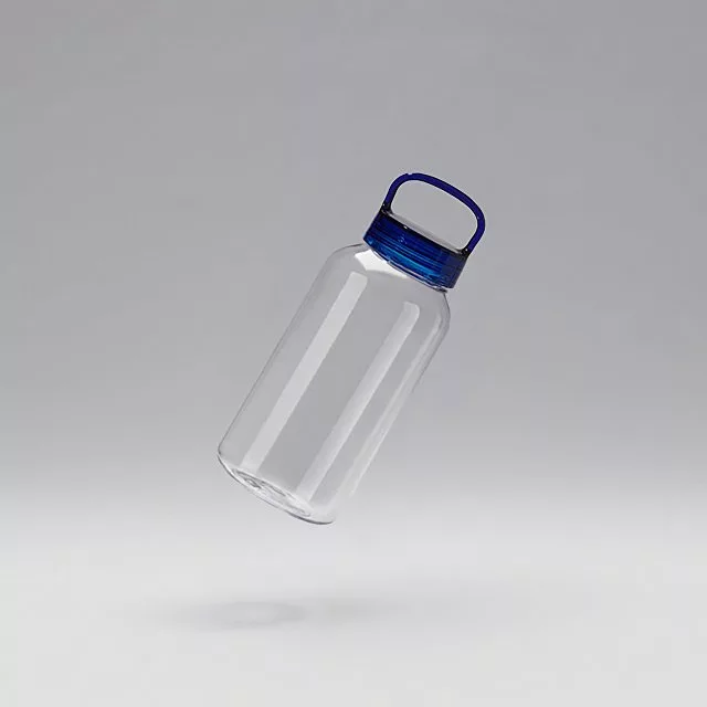 Бутылка для воды «Холв», 300 мл, прозрачный/синий