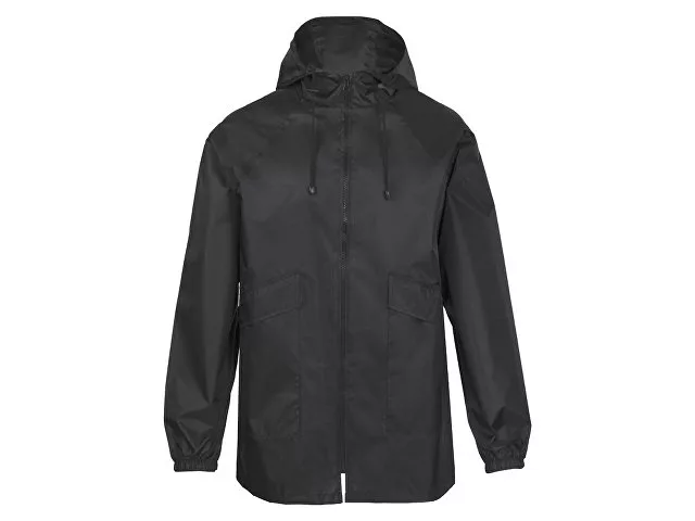 Дождевик «Parka» унисекс, черный