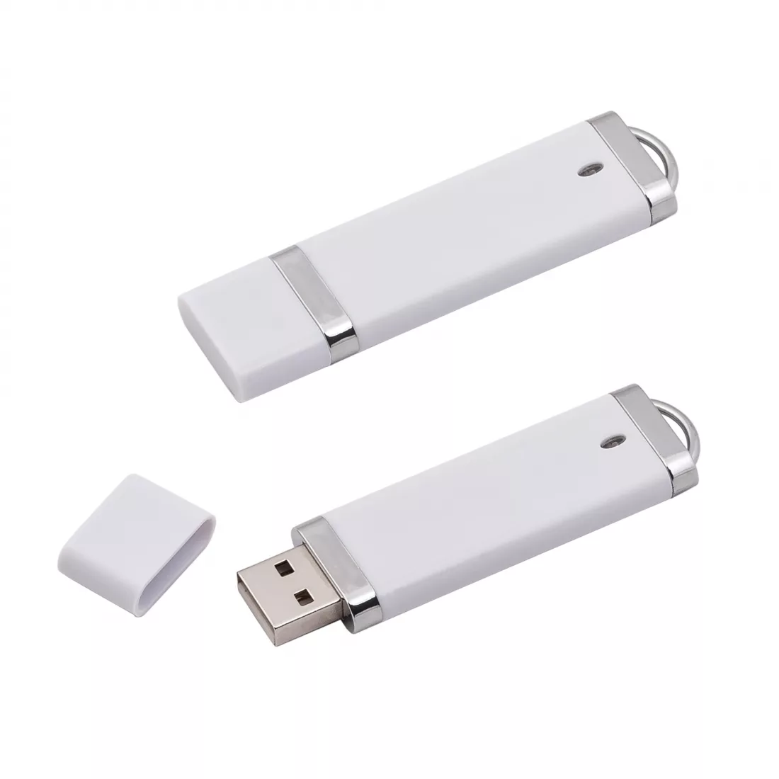 Флеш-карта USB 8GB "Абсолют", белая#, белый