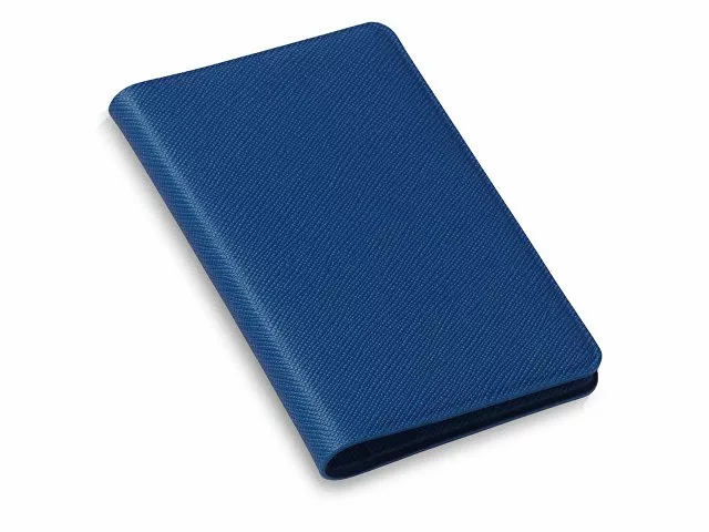 Футляр-книжка на 4-е карты с RFID "Favor", синий