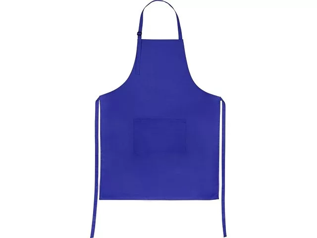 Хлопковый фартук 180gsm, синий