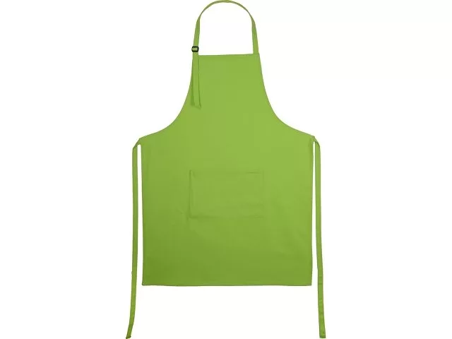 Хлопковый фартук 180gsm, зеленое яблоко