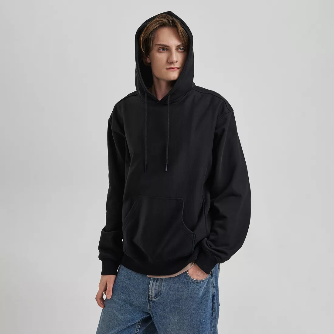 Худи релакс унисекс Адвенче (Adventure), черный, размер 3XL/4XL