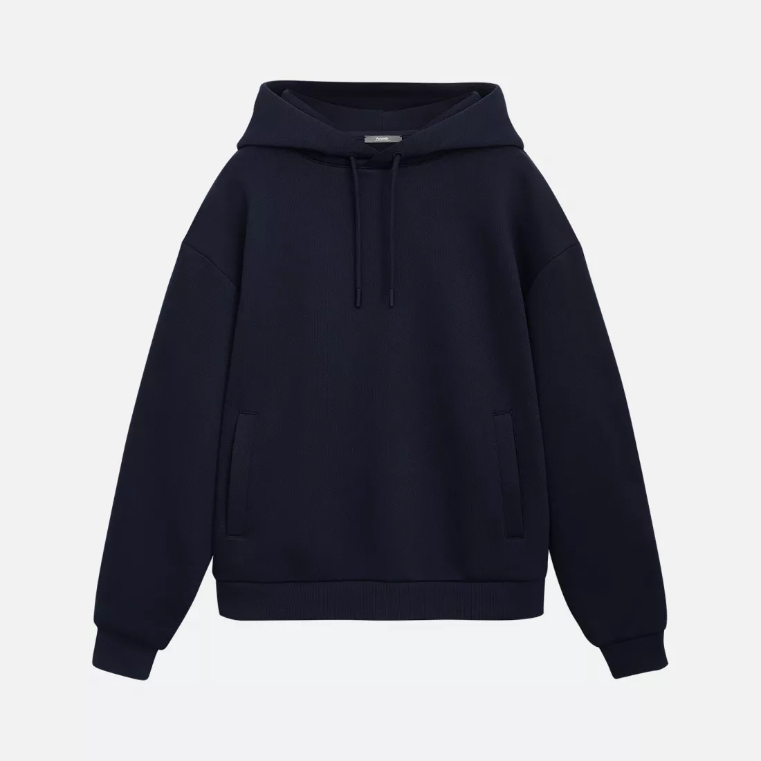Худи релакс унисекс Баланс (Balance), с начесом, синий, размер XL/2XL