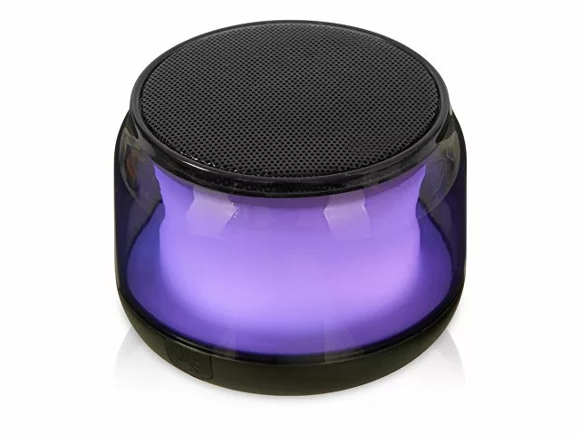 Колонка с подсветкой RGB "Dance", черный