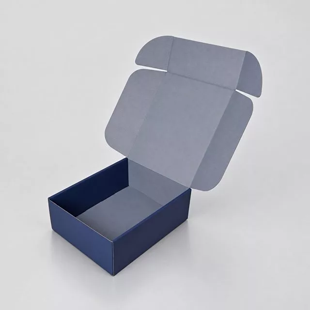 Коробка подарочная "Колорит лайт" МГК, размер XL, 23,5 х 30 х 10,5 см , темно-синий