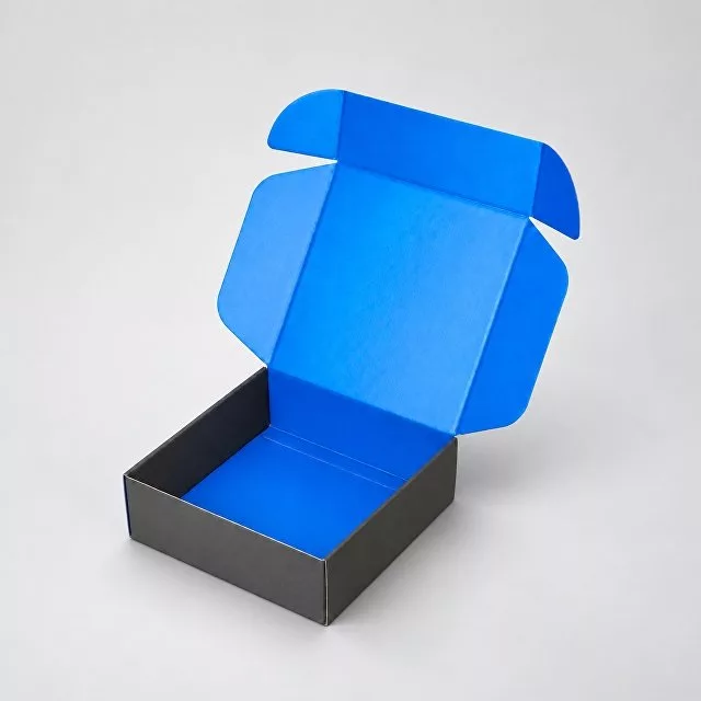 Коробка подарочная "Колорит МГК", XXL, 30х330х110 мм., темно-серый/синий