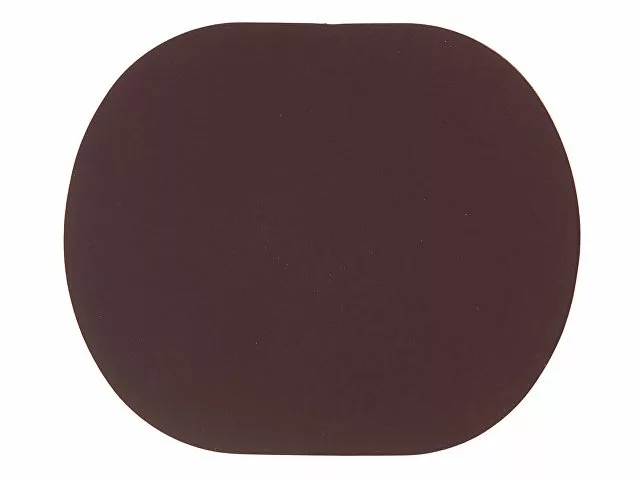 ПАТЧ ОВАЛ soft-touch (коричневый ) 6,0 х 5,0 см