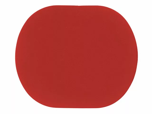 ПАТЧ ОВАЛ soft-touch (красный) 6,0 х 5,0 см