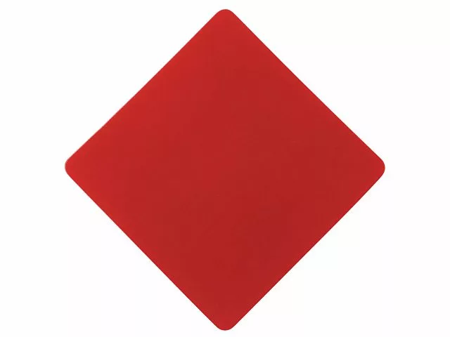 ПАТЧ РОМБ soft-touch (красный) 7,6 х 7,6 см