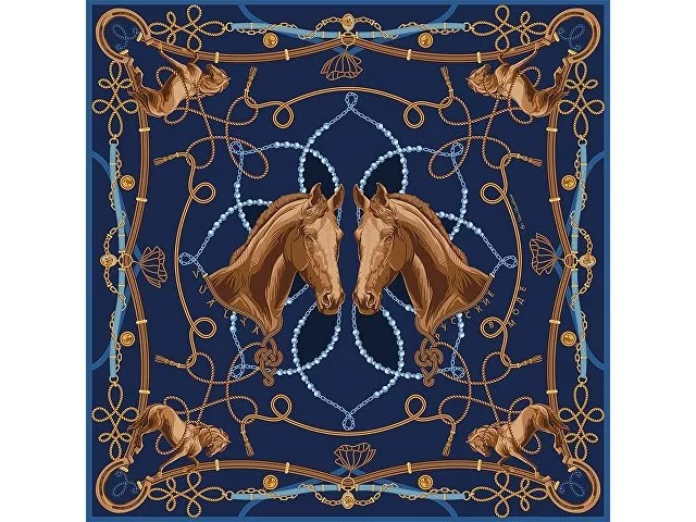 Платок «Конный клуб»
