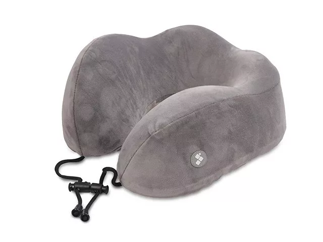 Подушка для путешествий с эффектом памяти Мемо "Bluewinder" Grey