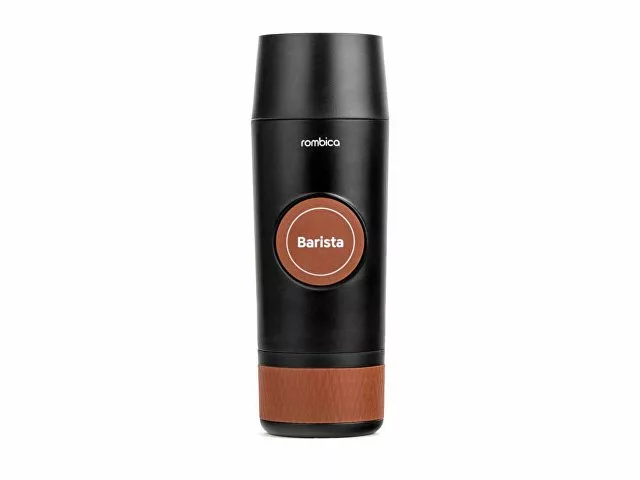 Портативная кофемашина Rombica Barista CTG-1 с логотипом Rombica (Р)
