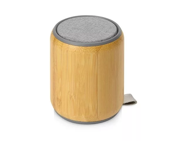Портативная колонка из бамбука "Bongo", натуральный (Р)