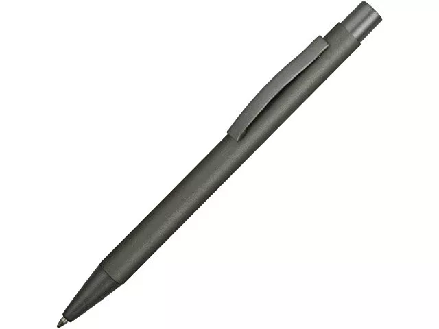 Ручка металлическая soft touch шариковая «Tender», серый