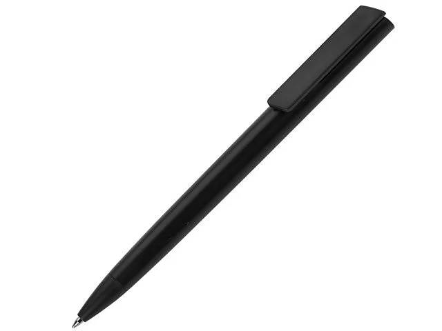 Ручка пластиковая шариковая "Taper Solid", матовый черный
