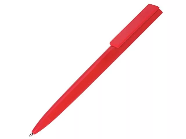 Ручка пластиковая шариковая "Taper Solid", матовый красный