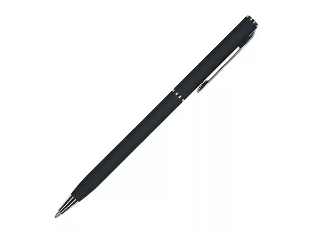 Ручка шариковая автоматическая BrunoVisconti® "PALERMO" цвет корпуса сине-черный, soft-touch, 0.7 мм