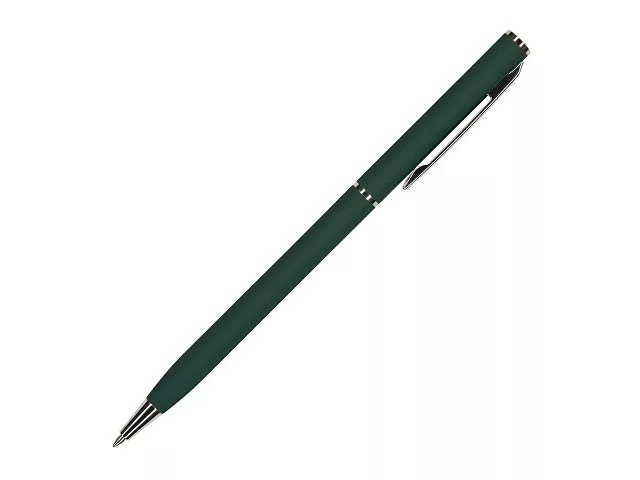 Ручка шариковая автоматическая BrunoVisconti® "PALERMO" цвет корпуса зеленый, soft-touch, 0.7 мм