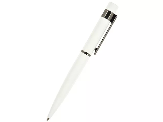 Ручка шариковая автоматическая BrunoVisconti "VERONA" цвет корпуса белый, soft-touch, 1 мм, синяя
