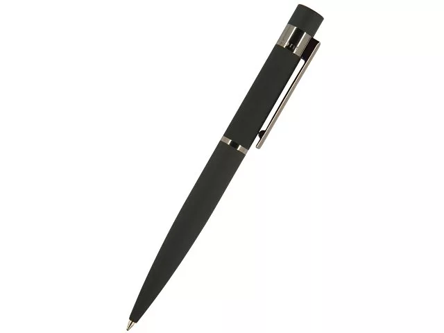 Ручка шариковая автоматическая BrunoVisconti "VERONA" цвет корпуса черный, soft-touch, 1 мм, синяя