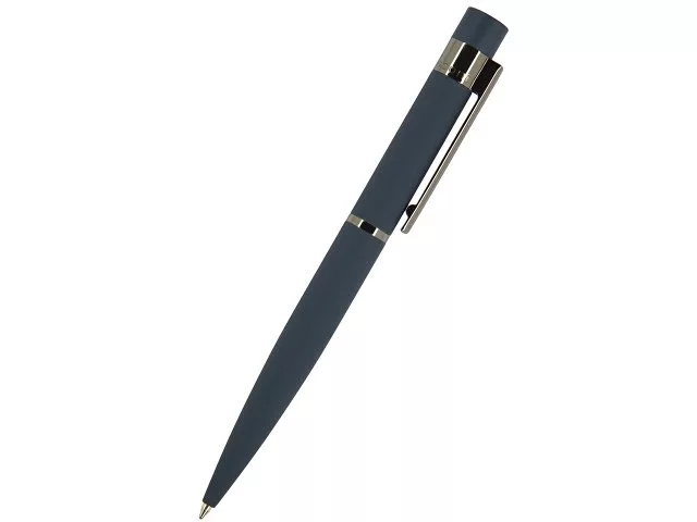 Ручка шариковая автоматическая BrunoVisconti "VERONA" цвет корпуса синий, soft-touch, 1 мм, синяя
