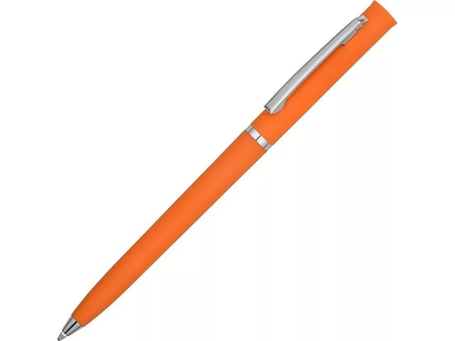 Ручка шариковая "Navi" soft-touch, оранжевый