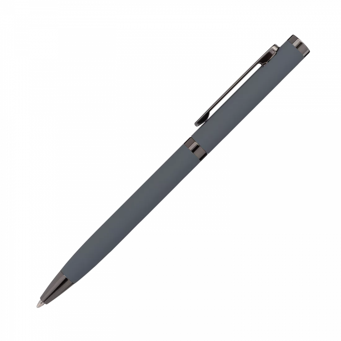 Шариковая ручка Нокс (Nox), серая