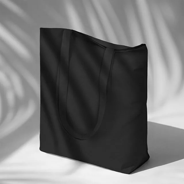 Сумка для шопинга Carryme 140 хлопковая, 140 г/м2, черный