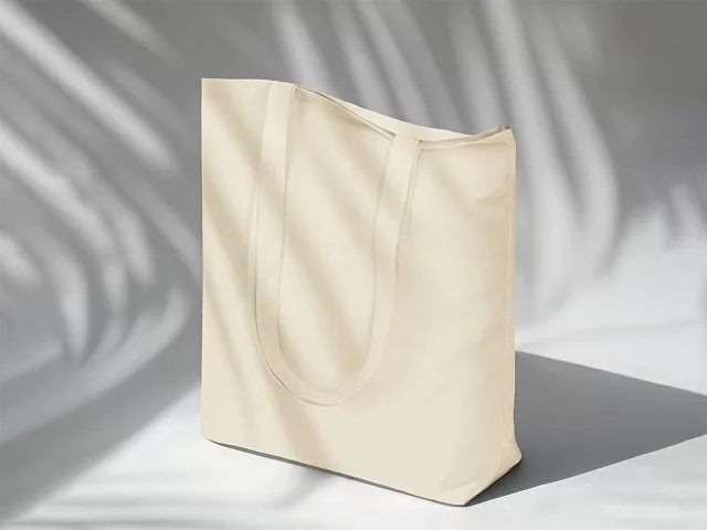 Сумка для шопинга Carryme 140 хлопковая, 140 г/м2, натуральный