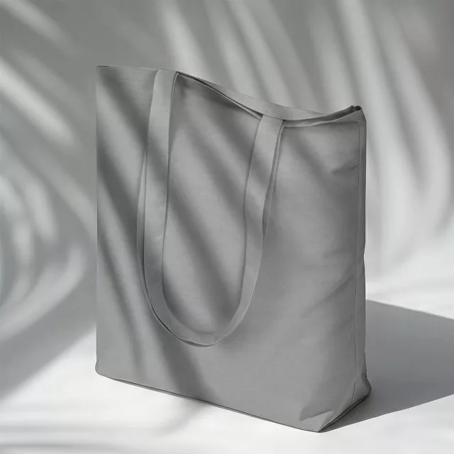 Сумка для шопинга Carryme 140 хлопковая, 140 г/м2, серый (P)