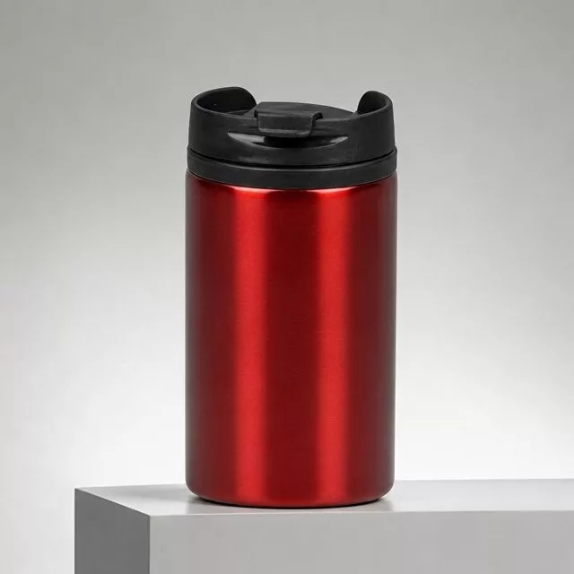 Термокружка "Jar" 250 мл, красный (P)