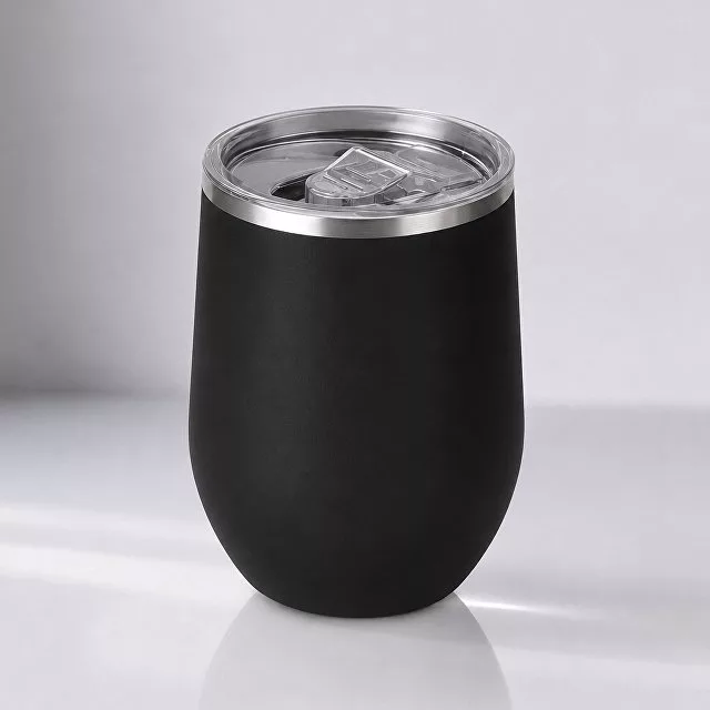 Термокружка "Vacuum mug C1", soft touch, 370мл, черный