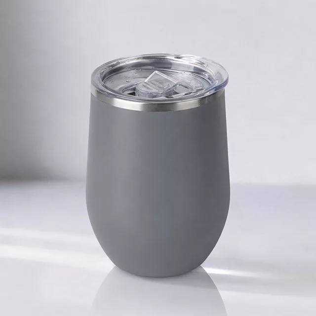 Термокружка "Vacuum mug C1", soft touch, 370мл, серый