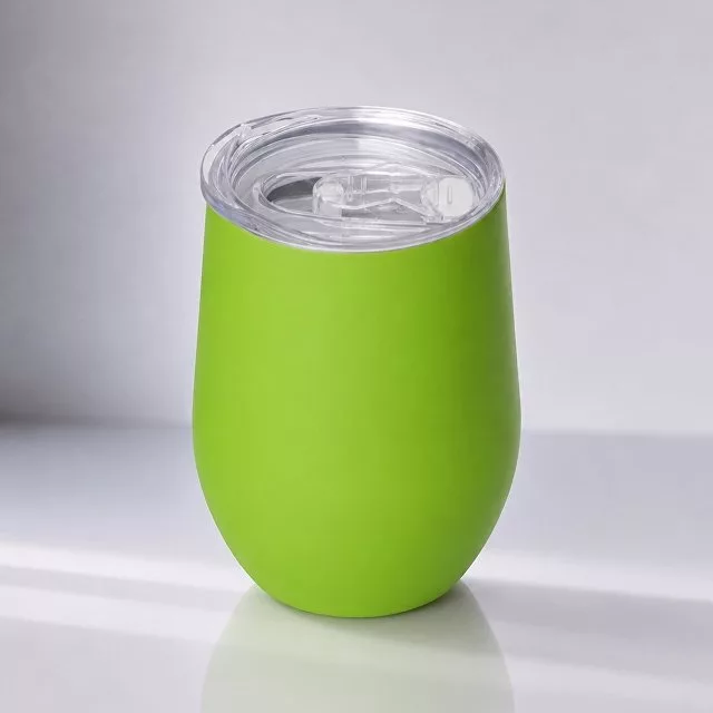 Термокружка "Vacuum mug C1", soft touch, 370мл, зеленое яблоко