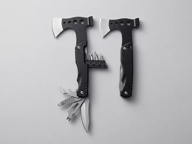 Топор-мультитул 7-в-1 Stalk, черный
