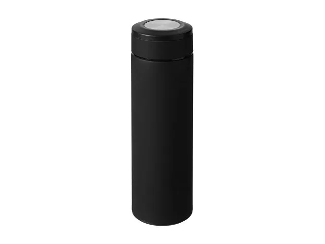 Вакуумный термос "Vacuum Flask C1", soft touch, 420мл, черный