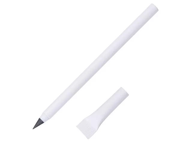Вечный карандаш из переработанной бумаги "Recycled pencil", белый (Р)