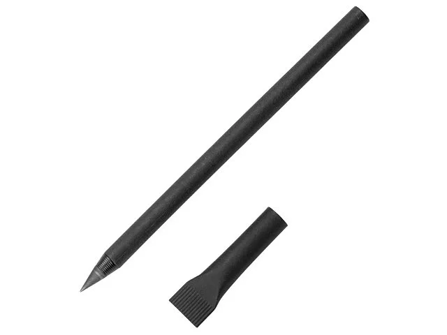 Вечный карандаш из переработанной бумаги "Recycled pencil", черный