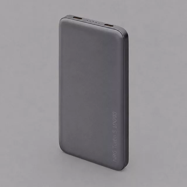 Внешний АКБ NRG Turbo S 10000 mAh, 20Вт, графит, Deppa