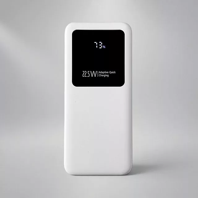 Внешний аккумулятор Kris soft touch, 10000mAh (Белый)