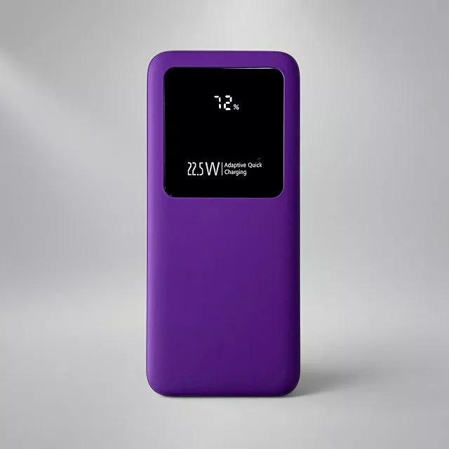 Внешний аккумулятор Kris soft touch, 10000mAh (Фиолетовый)