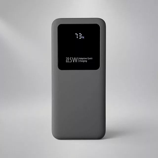 Внешний аккумулятор Kris soft touch, 10000mAh (Серый)
