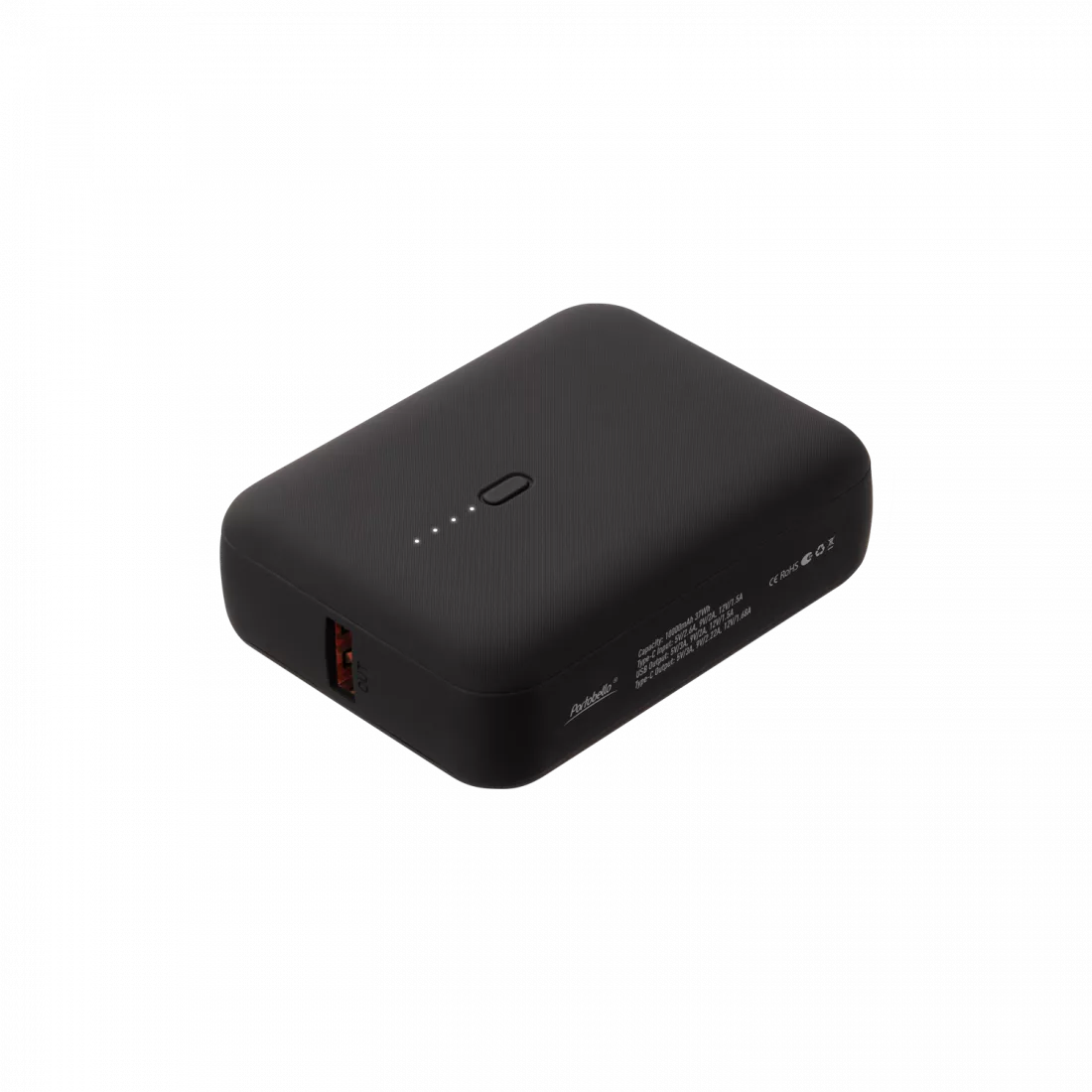 Внешний аккумулятор с функцией быстрой зарядки Формула (Formula) 10000 mAh, черный