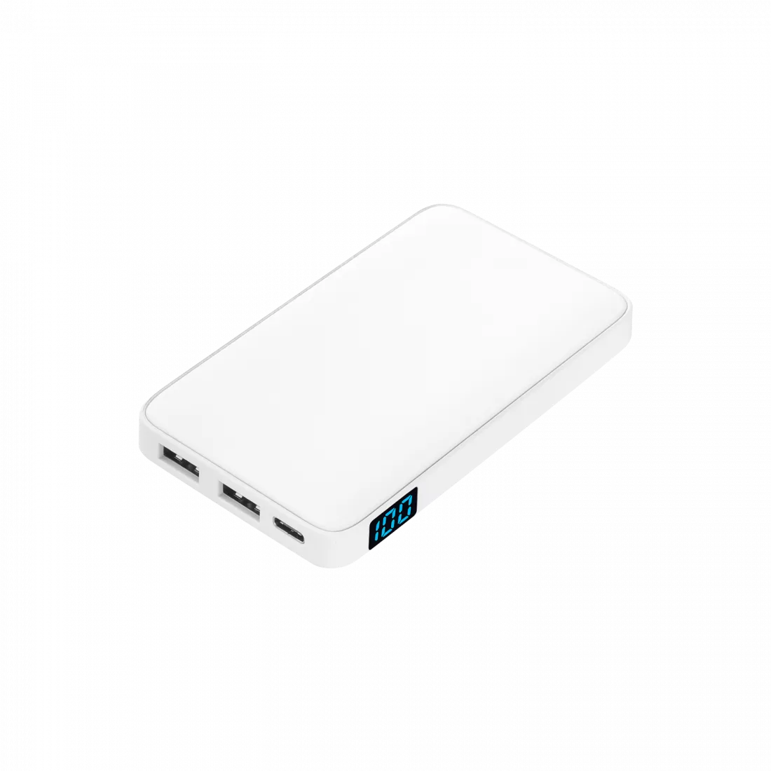 Внешний аккумулятор с подсветкой Анкор (Ancor) 5000 mAh, белый