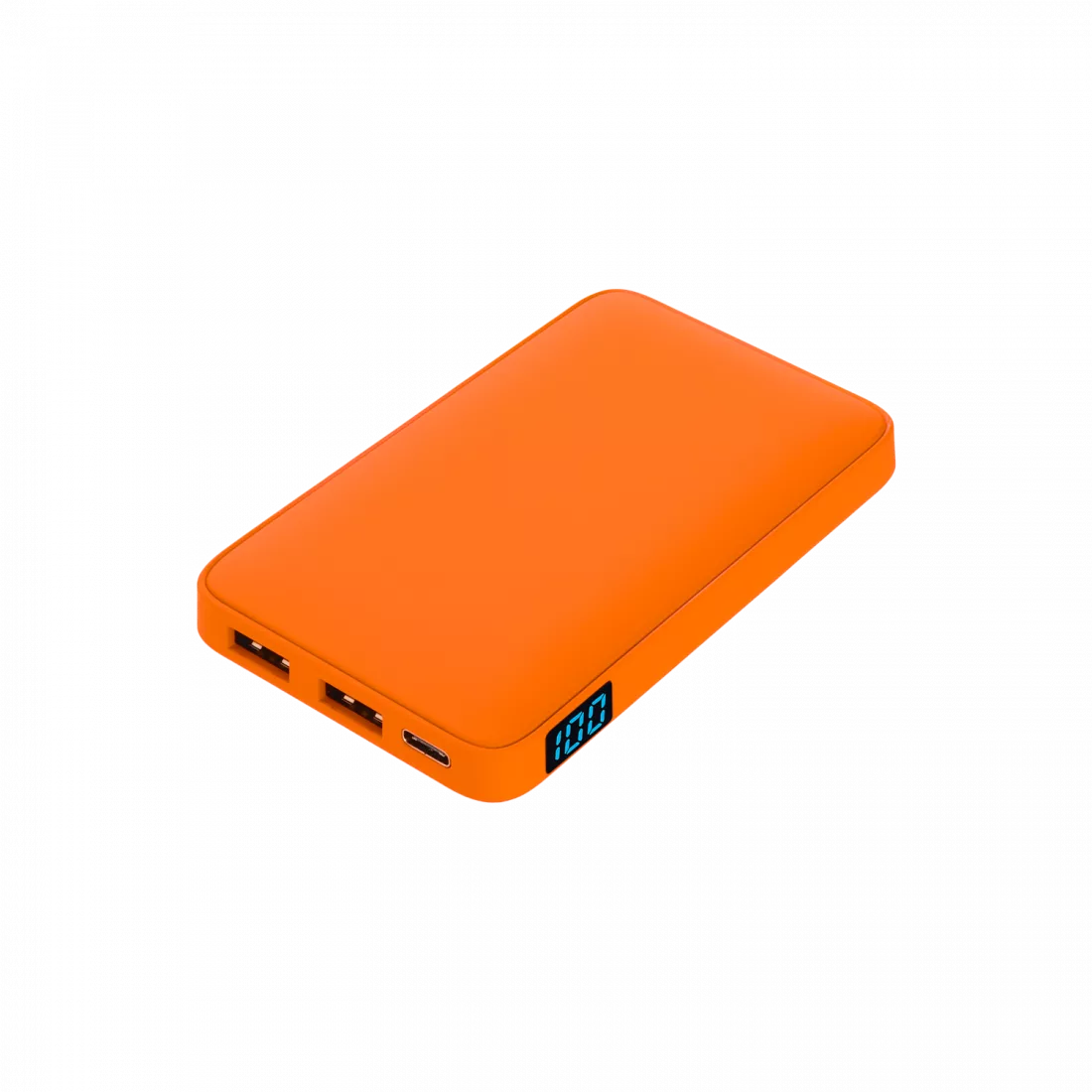 Внешний аккумулятор с подсветкой Анкор (Ancor) 5000 mAh, оранжевый